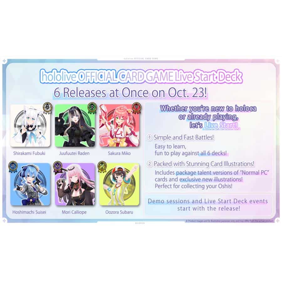 Bushiroad Se-Asia Pte Ltd -  Hololive Official Card Game Start Deck: Mori Calliope (6Ct) Pre-Order