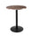 Holland Bar Stool Co. Holland Bar Stool OD214-2242BWOD30RRustic 42 in. Black Table with 30 in. Diameter Indoor & Outdoor Rustic Round Top