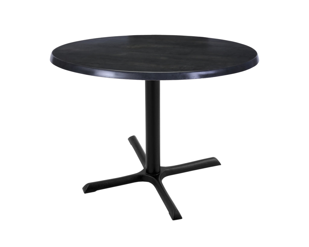 Holland Bar Stool Co. Holland Bar Stool OD211-3030BWOD30RBlkStl 30 in. Black Table with 30 in. Diameter Indoor & Outdoor Black Steel Round Top