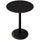 Holland Bar Stool Co. Holland Bar Stool OD214-2230BWOD30RBlkStl 30 in. Black Table with 30 in. Diameter Indoor & Outdoor Black Steel Round Top