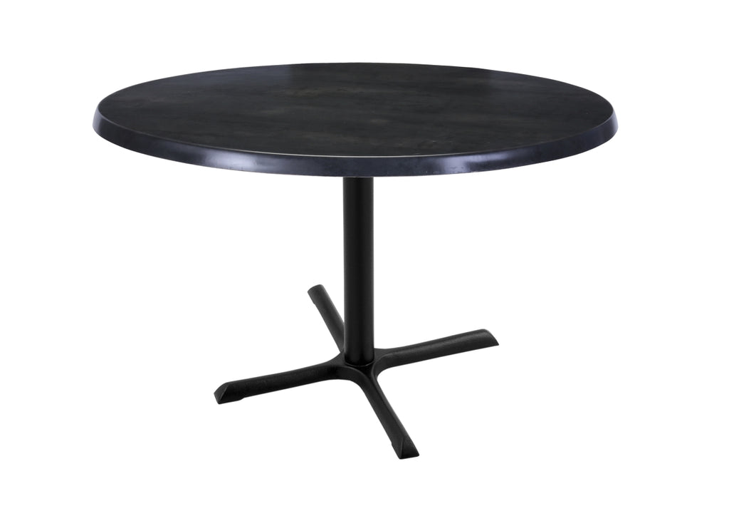 Holland Bar Stool Co. Holland Bar Stool OD211-3030BWOD36RBlkStl 30 in. Black Table with 36 in. Diameter Indoor & Outdoor Black Steel Round Top