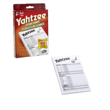 Hasbro - Yahtzee Score Pad