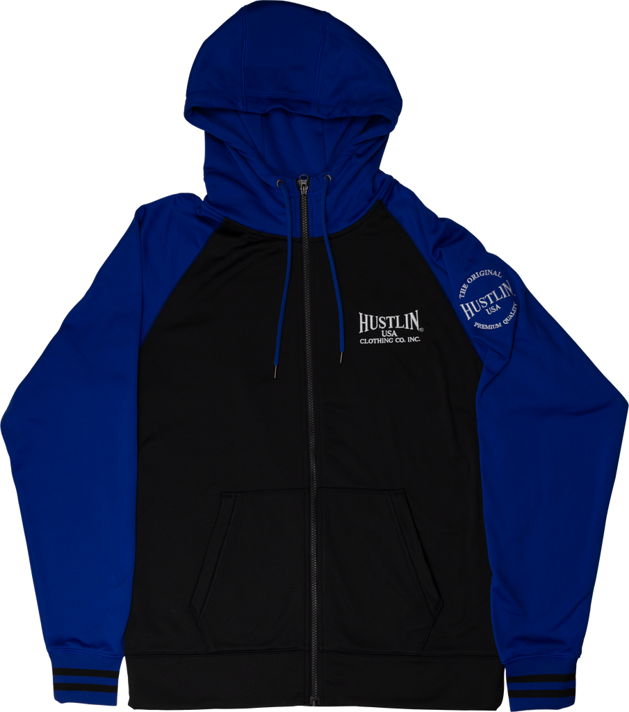 Hustlin USA HUSH01 Zip up Sweatshirt - X_LARGE Apparel