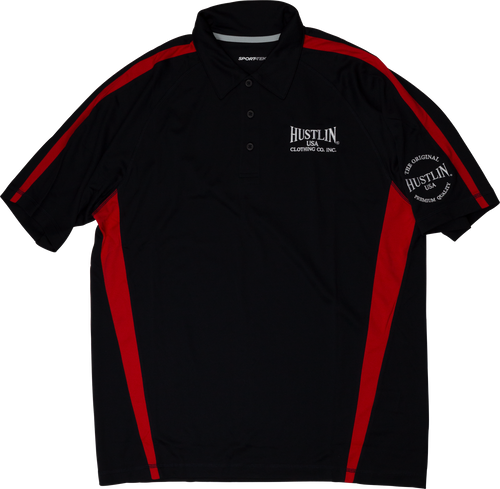 Hustlin USA HUSP02 Mens Polo - X_LARGE Apparel