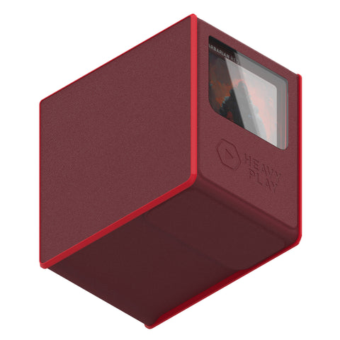 Heavy Play - Heavy Play Rfg Deck Box Max 133Ds Barbarian Red