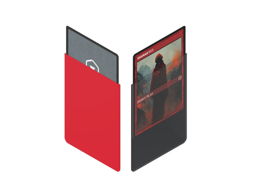 Heavy Play - Heavy Play Curv Sleeves Standard 100 Count Shaman Red