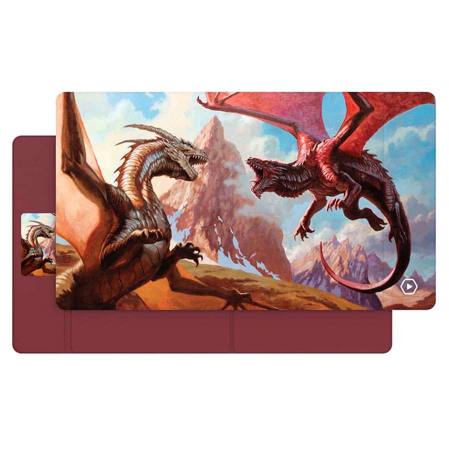 Heavy Play: Etb Playmat Art Masters: Dan Scott: Dragons Pre-Order
