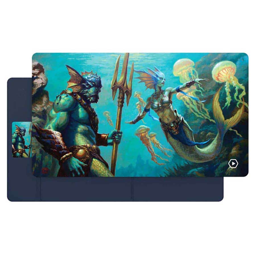 Heavy Play: Etb Playmat Art Masters: Dan Scott: Merfolk Pre-Order