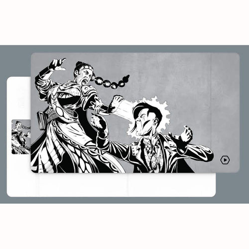 Heavy Play: Etb Playmat Art Masters: Phil Stone Silence