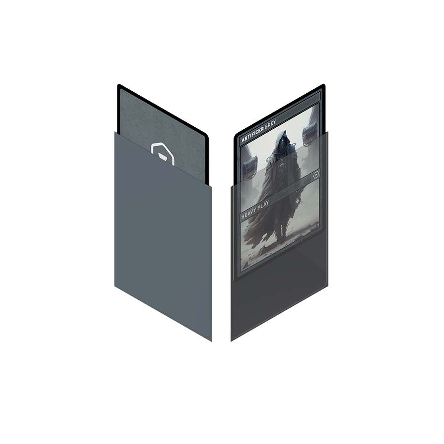 Heavy Play: Spike Sleeves: Artificer Grey (100Ct) Pre-Order