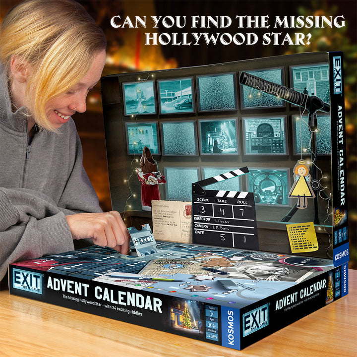 Exit: The Game - Advent Calendar The Missing Hollywood Star - Thames And Kosmos