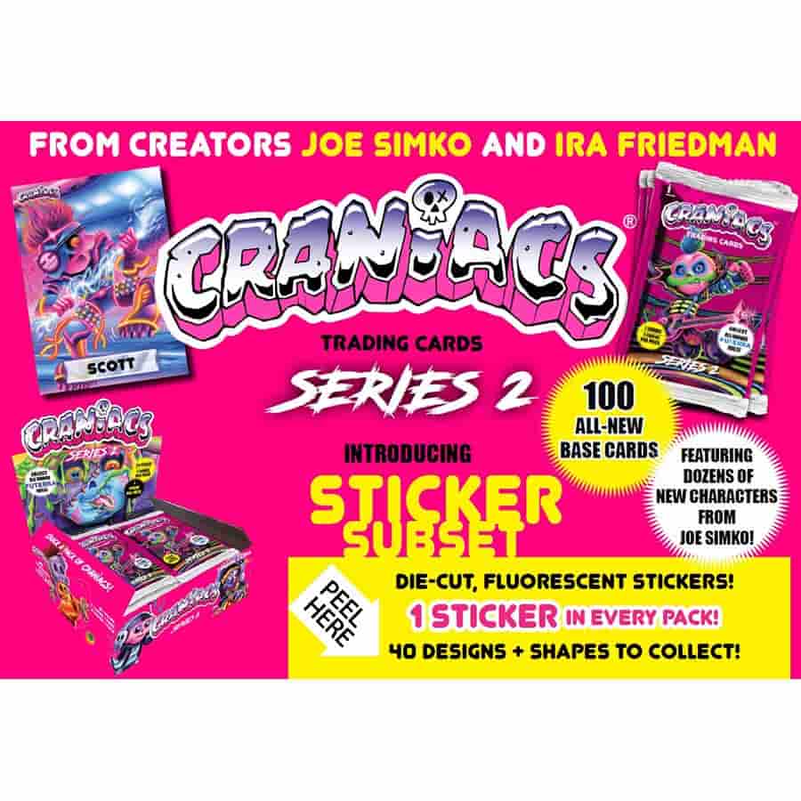 Ira Friedman Enterprises Llc -  Craniacs - Craniacs Trading Cards Series 2 Hobby Pre-Order