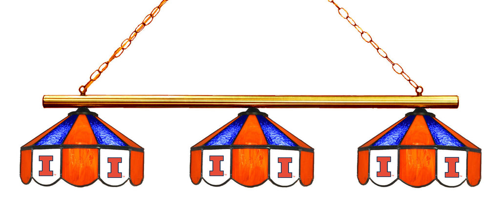 ILLINOIS 3-LIGHT GAME TABLE LIGHT - ILL-380GLN
