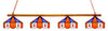 ILLINOIS 4-LIGHT GAME TABLE LIGHT - ILL-480GLN