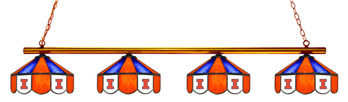 ILLINOIS 4-LIGHT GAME TABLE LIGHT - ILL-480GLN