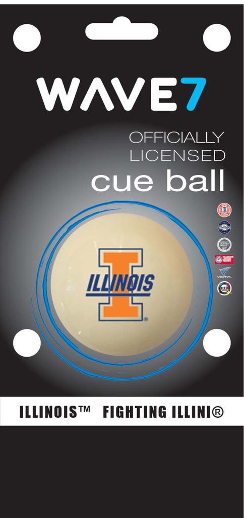 ILLINOIS CUE BALL WHITE - ILLBBC100