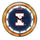 ILLINOIS NEON WALL CLOCK - 18'' BLUE FACE / ORANGE NEON - ILLNWC200-18