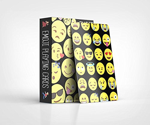 Imaginarium Goods DCK-IGC-EMOJI Playing Card Deck  Emoji Collage