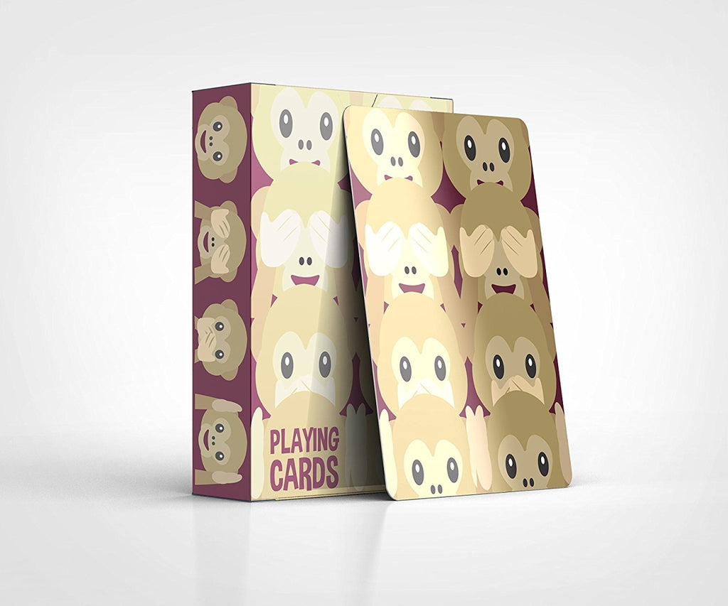 Imaginarium Goods DCK-IGC-MONKEY Playing Card Deck  Monkey Emoji