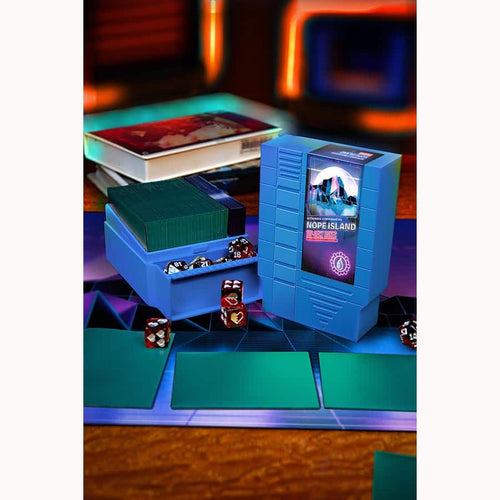 Infinite Black Llc -  One-Up Games: Deck Box Blue Island