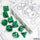 Infinite Black Llc -  Elder Dice: Brand Of Cthulhu Polyhedral Set: Drowned Green: Raw