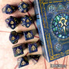 Infinite Black Llc -  Elder Dice: Crest Of Dagon 10 Dice Polyhedral Set: Glass And Wax