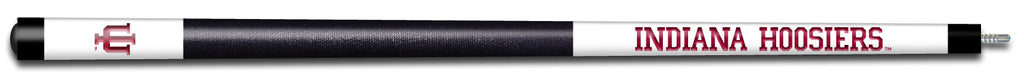 INDIANA ENGRAVED BILLIARD CUE WHITE / CRIMSON - INDBCE101