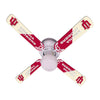 INDIANA CEILING FAN - 42'' CRIMSON/CREAM - INDFAN100-42