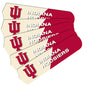 INDIANA FAN BLADE SET - 42'' CRIMSON/CREAM - INDFBL100-42