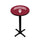 INDIANA PEDESTAL PUB TABLE CRIMSON - INDPTB331