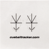 Cue Ball IPCBT Tracker  - Black Instructional Products and Training Aids