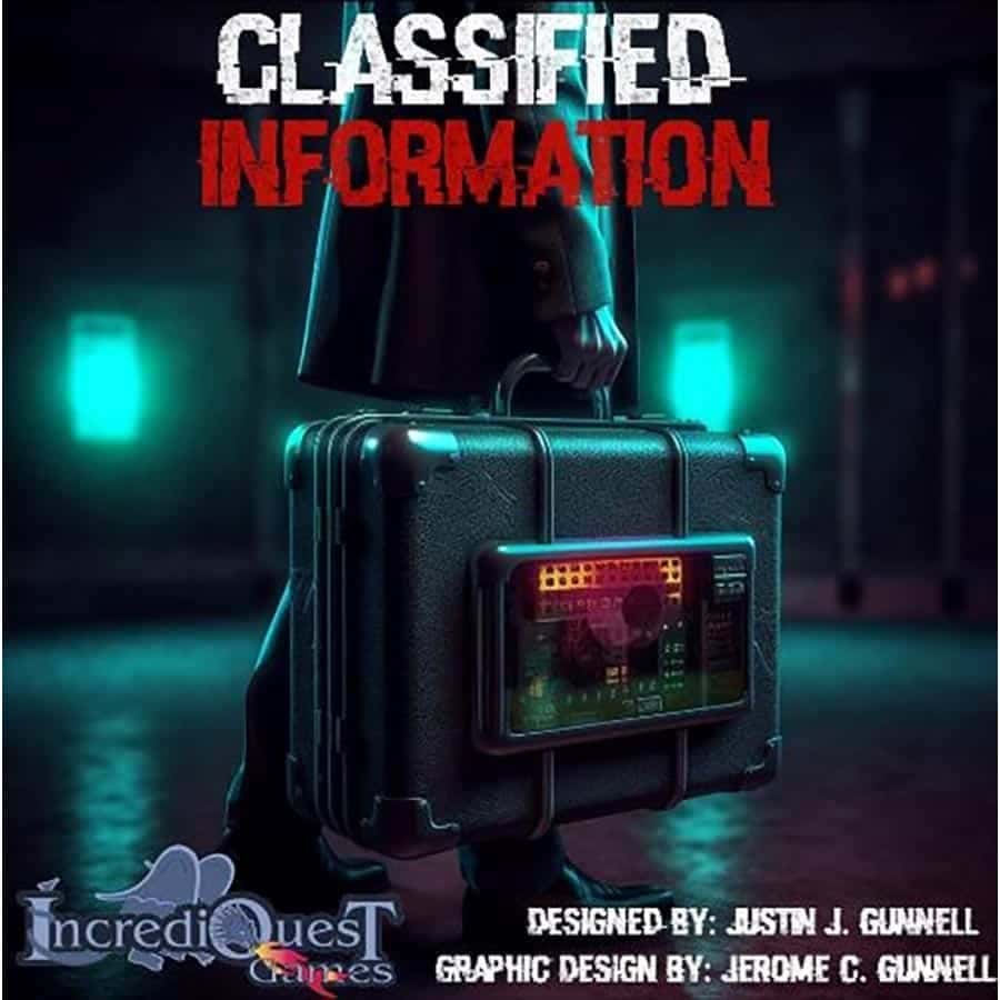 Incrediquest Games -  Classified Information (Clamshell Edition) Pre-Order