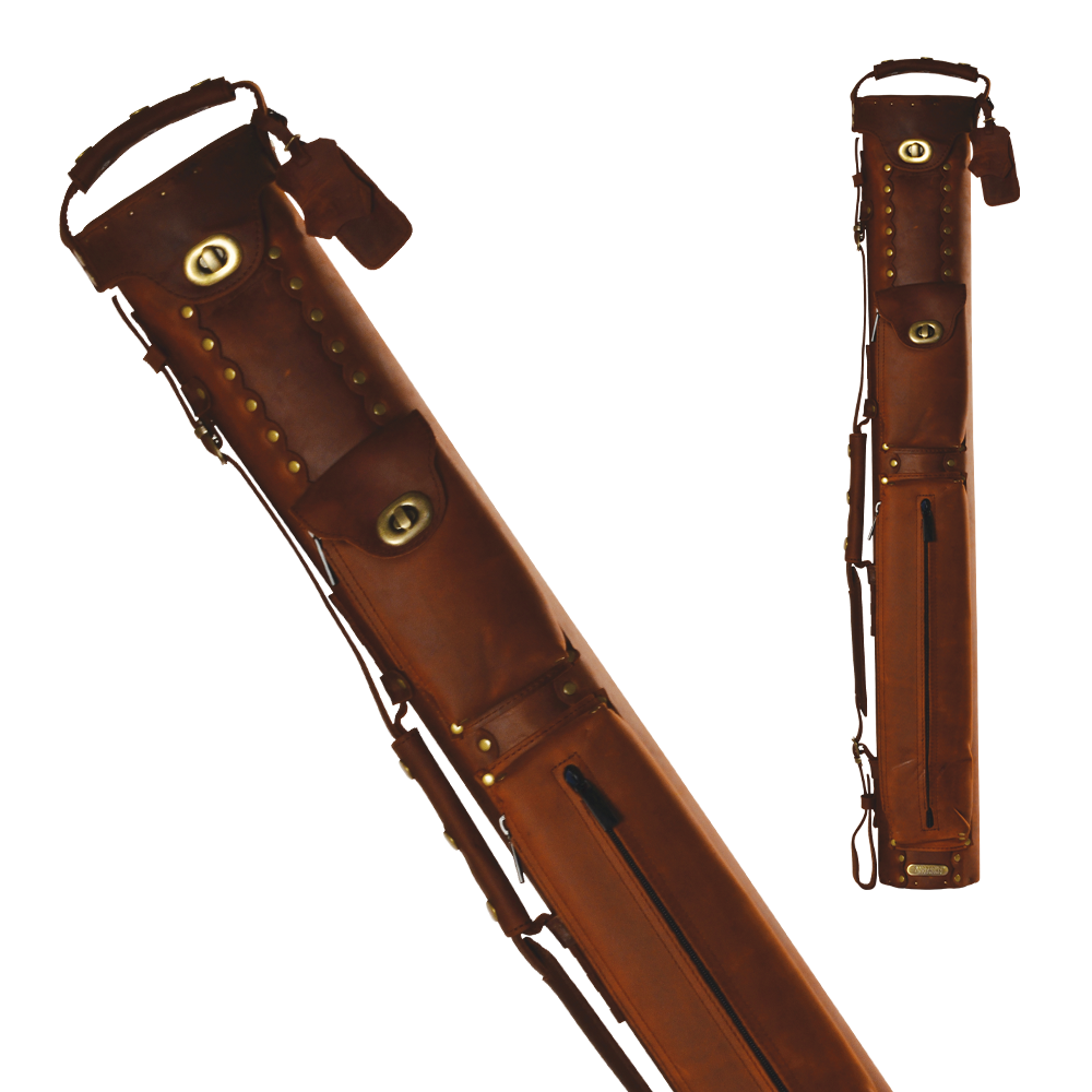 Instroke ISB23 Buffalo Pool Cue Case - Brown Cases
