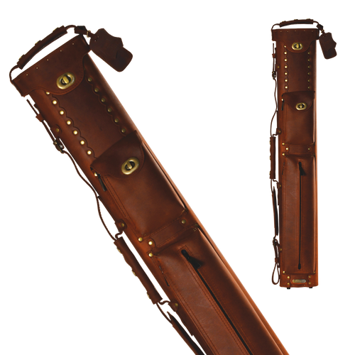 Instroke ISB24 Buffalo Pool Cue Case - Brown Cases