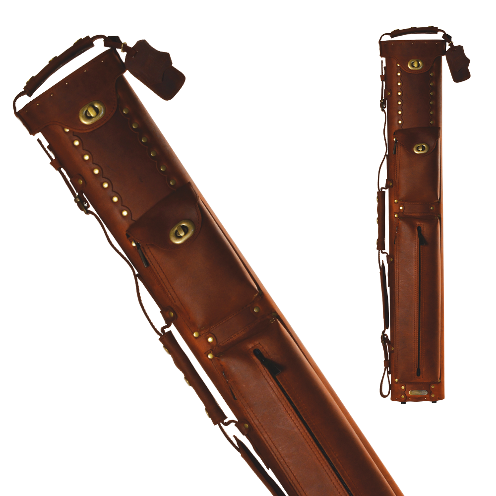 Instroke ISB24 Buffalo Pool Cue Case - Brown Cases