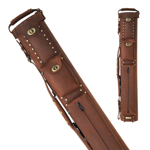 Instroke ISB35 Buffalo Pool Cue Case - Brown Cases