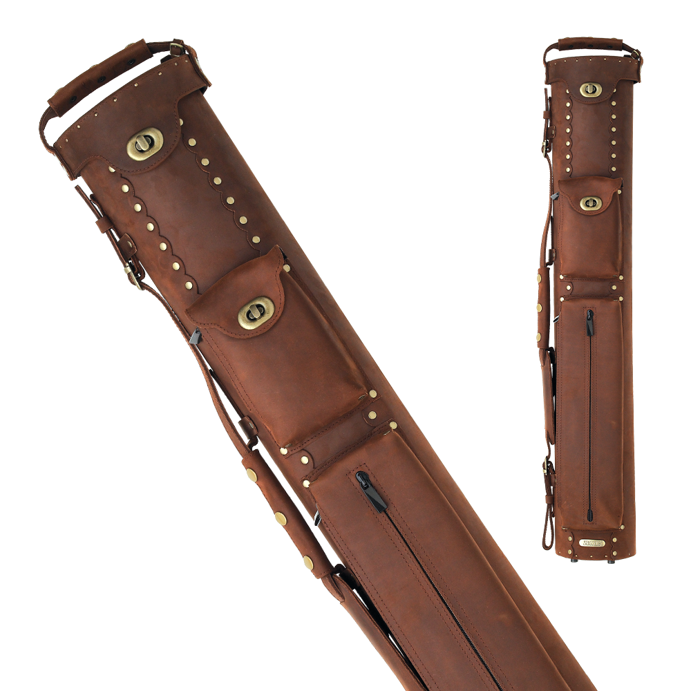 Instroke ISB35 Buffalo Pool Cue Case - Brown Cases