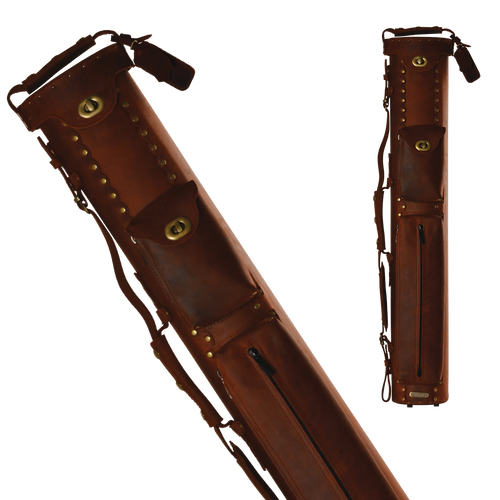 Instroke ISB37 Buffalo Pool Cue Case - Brown Cases