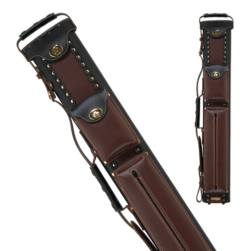 Instroke ISC24 Cowboy Pool Cue Case - Mixed Black/Brown Cases