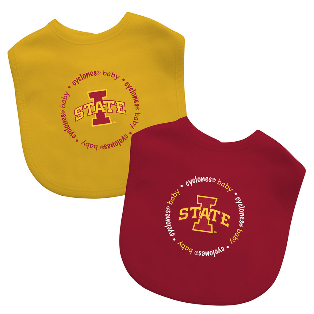Iowa State Cyclones Baby Bib 2 Pack - Masterpieces Puzzle Company