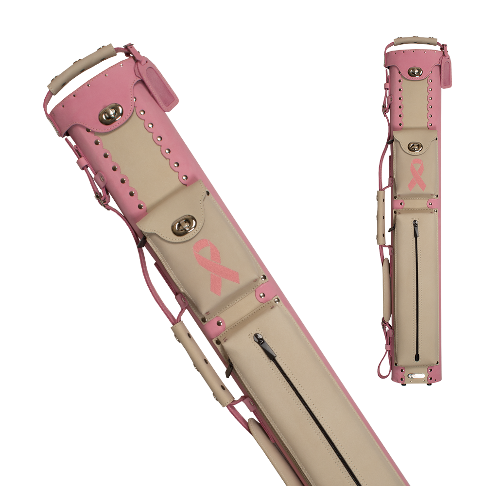 Instroke ISXCR Promise, Hope, Cure Leather Pool Cue Case Cases