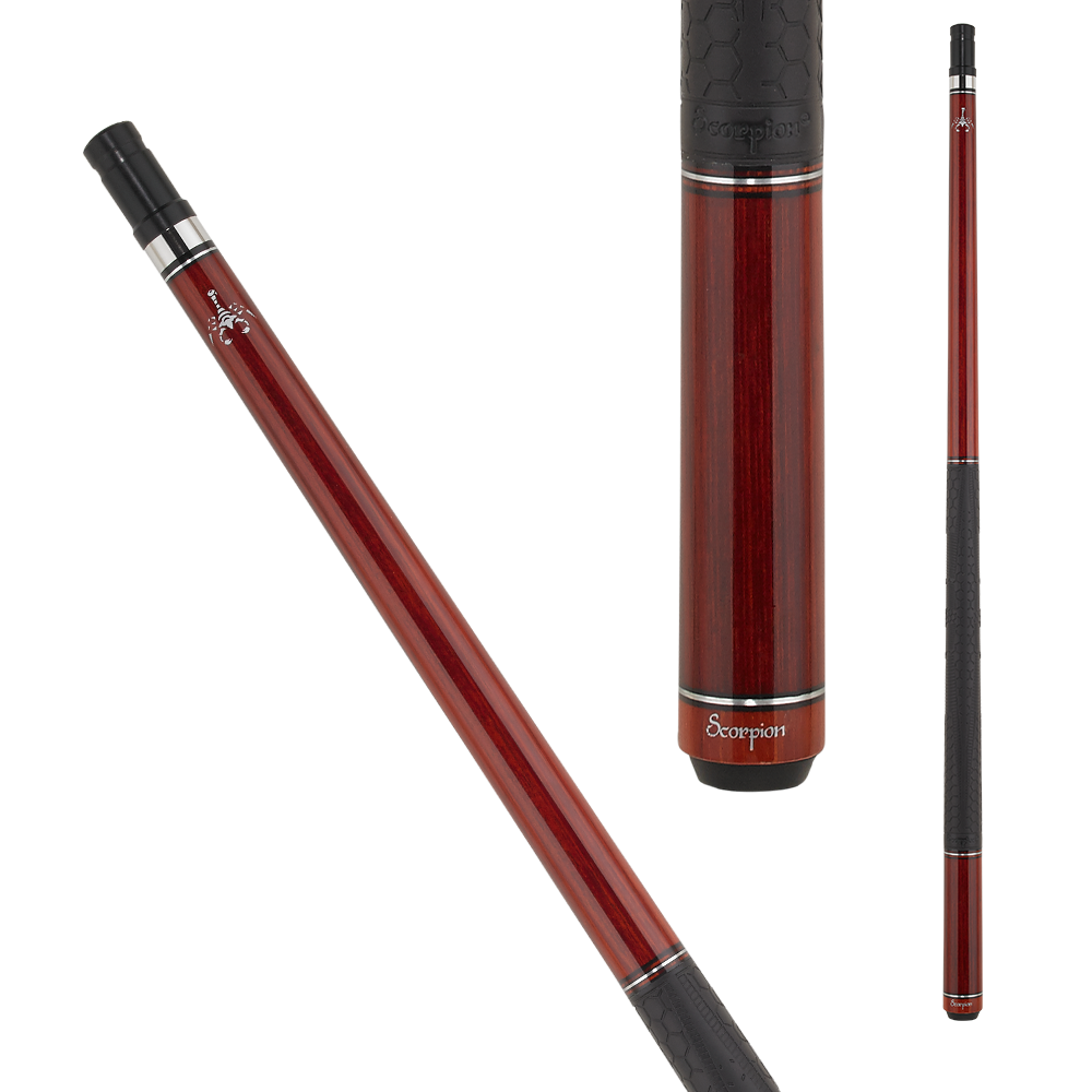 Scorpion JA - Cherry w/ Tec Wrap  - 19oz Pool Cues