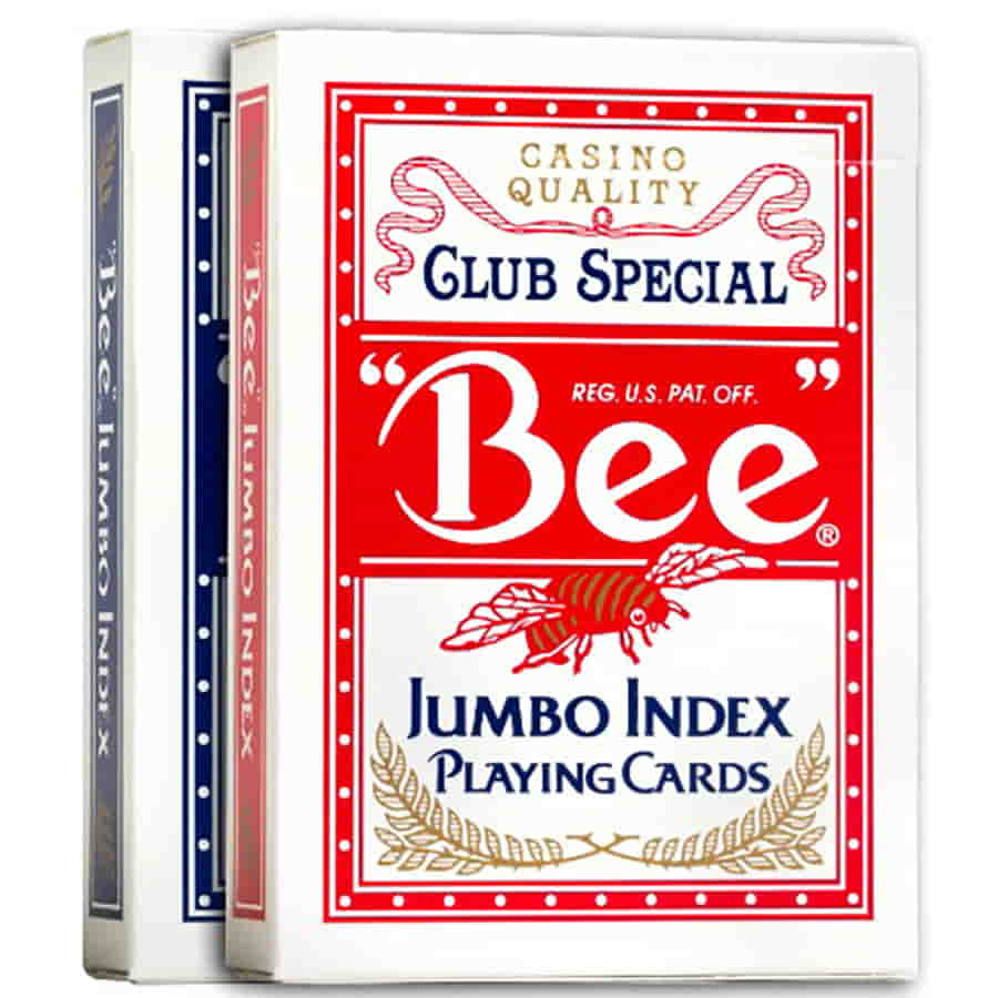 Bicycle Playing Cards: Bee Jumbo