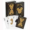 Bicycle Playing Cards: Disney:  Black And Gold Mickey (6Ct)