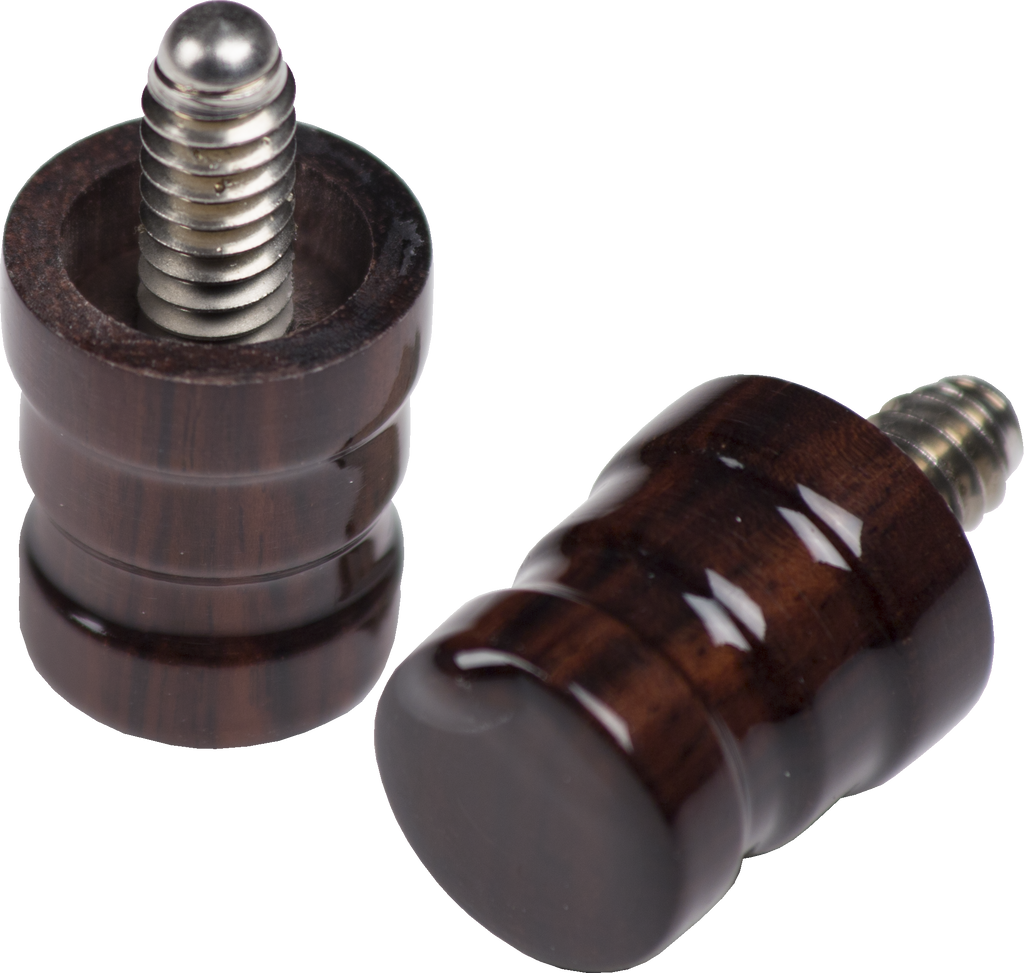 Action JPEXMALE Exotic Wood Joint Protector  - Rose Wood 3/8 x 10 Joint Protectors