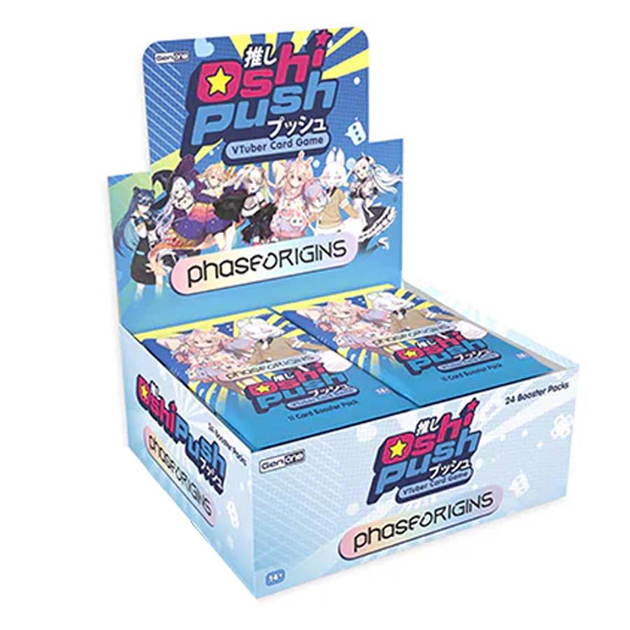 Japanime Games -  Oshi Push Tcg: Gen One Retail Booster Box (24Ct) (Wave 2) Pre-Order