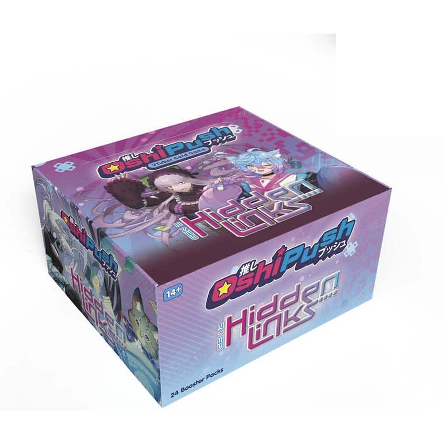 Japanime Games -  Oshi Push Tcg: Gen Two Hidden Links: Retail Edition Booster Box (24Ct Display) Pre-Order