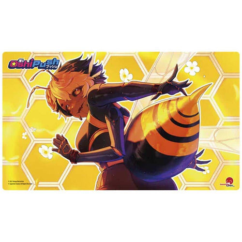 Japanime Games -  Oshi Push Tcg: Gen Two Hidden Links: Standard Size Neoprene (24 X 14 Inch) Playmat: La Avispa Nectarina Pre-Order