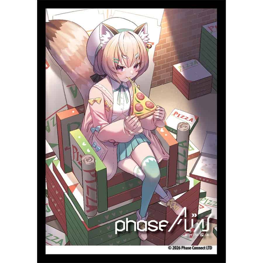 Japanime Games -  Oshi Push Tcg: Gen Three Phase Alias: Limited Edition Standard Foil Sleeves: Komachi Panko (105Ct) Pre-Order