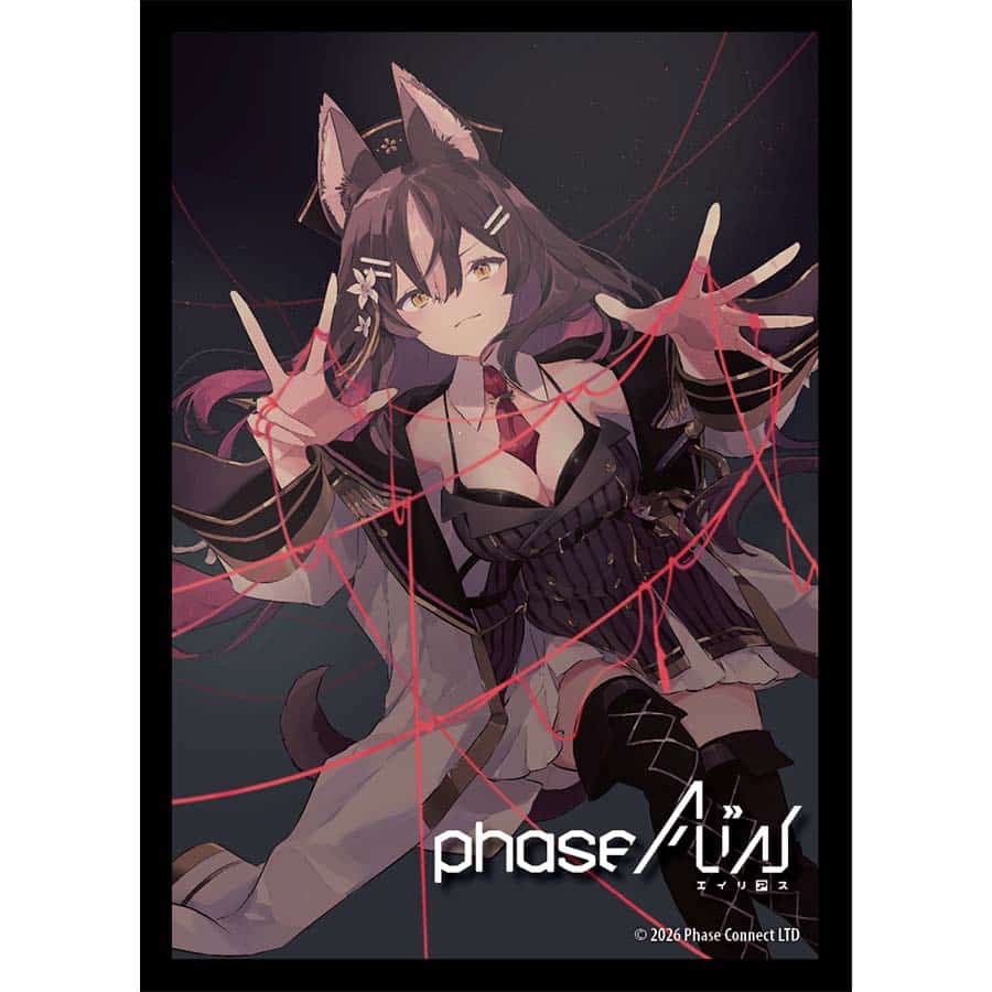 Japanime Games -  Oshi Push Tcg: Gen Three Phase Alias: Limited Edition Standard Foil Sleeves: Chisaka Airi (105Ct) Pre-Order